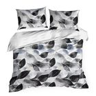 Eurofirany, komplet pościeli satynowej, Spring, 220-200 cm, biały