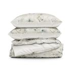 Eurofirany, komplet pościeli satynowej, Spring 82, 200-220 cm, beżowy