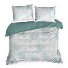 Eurofirany, komplet pościeli satynowej, Spring 85, 140-200 cm, biały