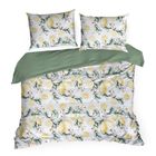 Eurofirany, komplet pościeli satynowej, spring 91, 160-200 cm, biały