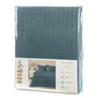 Eurofirany, komplet pościeli satynowej, Vera, 140-200 cm, morski