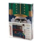 Eurofirany, komplet pościeli świątecznej, Peter03, 160-200 cm, granatowy