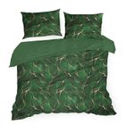 Eurofirany, komplet pościeli w pudełku gift, zielony, 160-200 cm + 70-80 cm x2