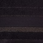 Eurofirany, komplet ręczników, April, 3 szt., czarny