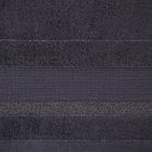 Eurofirany, komplet ręczników, April, 3 szt., grafitowy