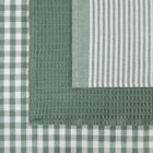 Eurofirany, komplet ręczników kuchennych, Lucy, 50-70 cm, biały