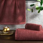 Eurofirany, komplet ręczników venus, 46-36-7 cm, ceglasty