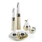 Eurofirany, kula dekoracyjna, Doly, 9-9 cm, biały