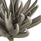 Eurofirany, kwiat flore, 22 cm, srebrny