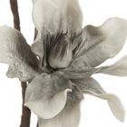 Eurofirany, kwiat Flore, 74 cm, srebrny