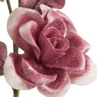 Eurofirany, kwiat flore, 83 cm, różowy