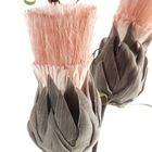 Eurofirany, kwiat flore, 90 cm, różowy