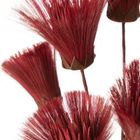 Eurofirany, kwiat Natu, 77 cm, bordowy