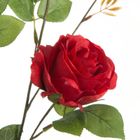 Eurofirany, kwiat Natu, 88 cm, czerwony