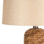 Eurofirany, lampa Arlo, 32-32-71 cm, brązowy