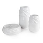 Eurofirany, misa dekoracyjn, Lisa, 24-24-8 cm, biały