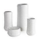 Eurofirany, misa dekoracyjna, Jason, 16-16-8 cm, biały