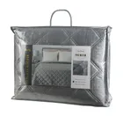 Eurofirany, narzuta blink 6, 170-210 cm, srebrny