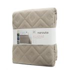 Eurofirany, narzuta d91 Alara, 200-220 cm, ciemnobeżowy