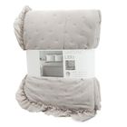 Eurofirany, narzuta, Libi, 220-240 cm, szarobeżowy