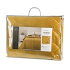 Eurofirany, narzuta Sofia, 170-210 cm, miodowy