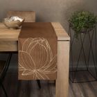 Eurofirany, obrus Blink, 35-180 cm, brązowy