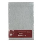 Eurofirany, obrus flash, 85-85 cm, srebrny