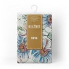 Eurofirany, obrus Flore, 40-140 cm, niebieski