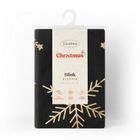 Eurofirany, obrus świąteczny, 40-140 cm, czarny