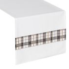 Eurofirany, obrus świąteczny, Angel, 40-140 cm, biały