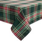 Eurofirany, obrus świąteczny, Aurora, 145-260 cm, czerwony