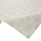Eurofirany, obrus świąteczny, winter 85-85 cm, kremowy