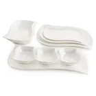 Eurofirany, patera dekoracyjna, Nina, 27-28-30 cm, perłowy