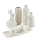 Eurofirany, patera dekoracyjna, Romina, 39-18-3 cm, kremowy