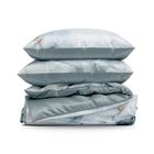 Eurofirany, pościel bloom, 160-200 cm, miętowy