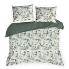Eurofirany, pościel d91 Donna, 220-200 cm, zielony