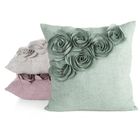 Eurofirany, poszewka Flores, 45-45 cm, zielony