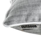 Eurofirany, poszewka, Garden3, 45-45 cm, srebrny