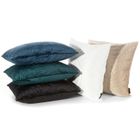 Eurofirany, poszewka Ria4, 45-45 cm, srebrny