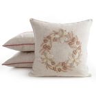 Eurofirany, poszewka świąteczna, 45-45 cm, beżowy