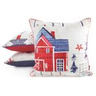 Eurofirany, poszewka świąteczna, 45-45 cm, beżowy