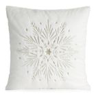 Eurofirany, poszewka świąteczna, 45-45 cm, biały