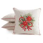 Eurofirany, poszewka świąteczna, 45-45 cm, czerwony