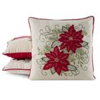 Eurofirany, poszewka świąteczna, 45-45 cm, kremowy