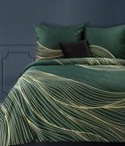 Eurofirany, Premium, komplet pościeli satynowej, 160-200 cm, zielony