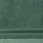 Eurofirany, ręcznik Abbie, 50-90 cm, ciemnozielony