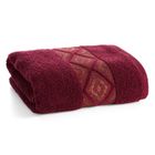 Eurofirany, ręcznik, Azari, 70-140 cm, bordowy