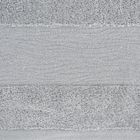 Eurofirany, ręcznik bawełniany, Amber 02, 70-140 cm, srebrny