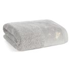 Eurofirany, ręcznik, Dalia, 50-90 cm, stalowy