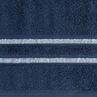 Eurofirany, ręcznik Dina, 30-50 cm, granatowy